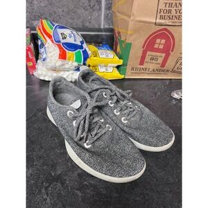 Allbirds Wool Runners Grey Lace Up Sneakers Shoes Womens Size 9